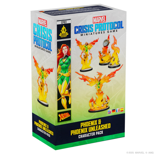 Marvel: Crisis Protocol - Phoenix & Phoenix Unleashed - Bộ Mô Hình Chiến Thuật - Atomic Mass Games - Hình ảnh sản phẩm