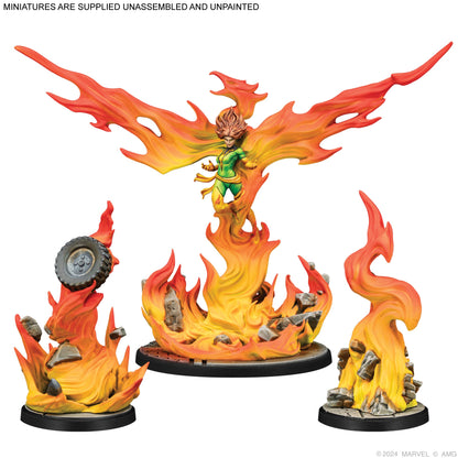 Marvel: Crisis Protocol - Phoenix & Phoenix Unleashed - Bộ Mô Hình Chiến Thuật - Atomic Mass Games - Hình ảnh bổ sung 4