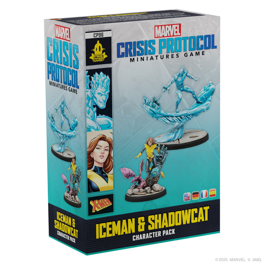 Marvel: Crisis Protocol - Iceman & Shadowcat - Bộ Mở Rộng Board Game Chiến Thuật - Atomic Mass Games