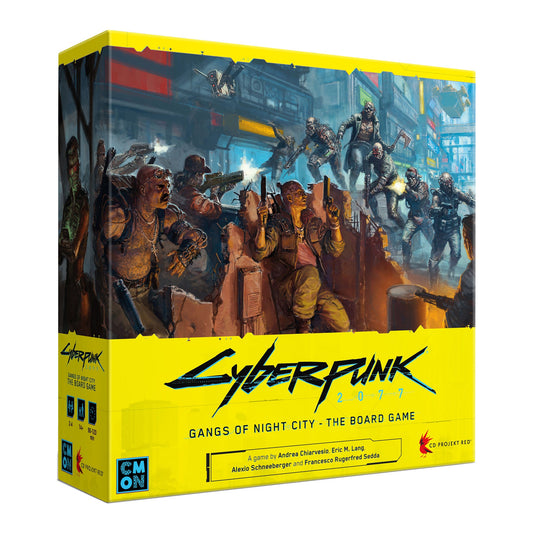 Cyberpunk 2077: Gangs of Night City Board Game - Trò chơi chiến thuật nhập vai Sci-Fi - CMON
