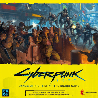 Cyberpunk 2077: Gangs of Night City Board Game - Trò chơi chiến thuật nhập vai Sci-Fi - CMON