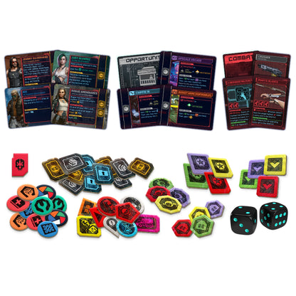 Cyberpunk 2077: Gangs of Night City Board Game - Trò chơi chiến thuật nhập vai Sci-Fi - CMON