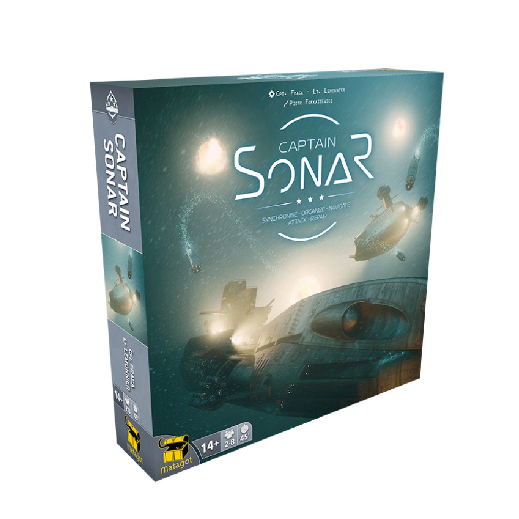 Captain Sonar - Board Game Chiến Thuật Tàu Ngầm Đối Kháng - Matagot