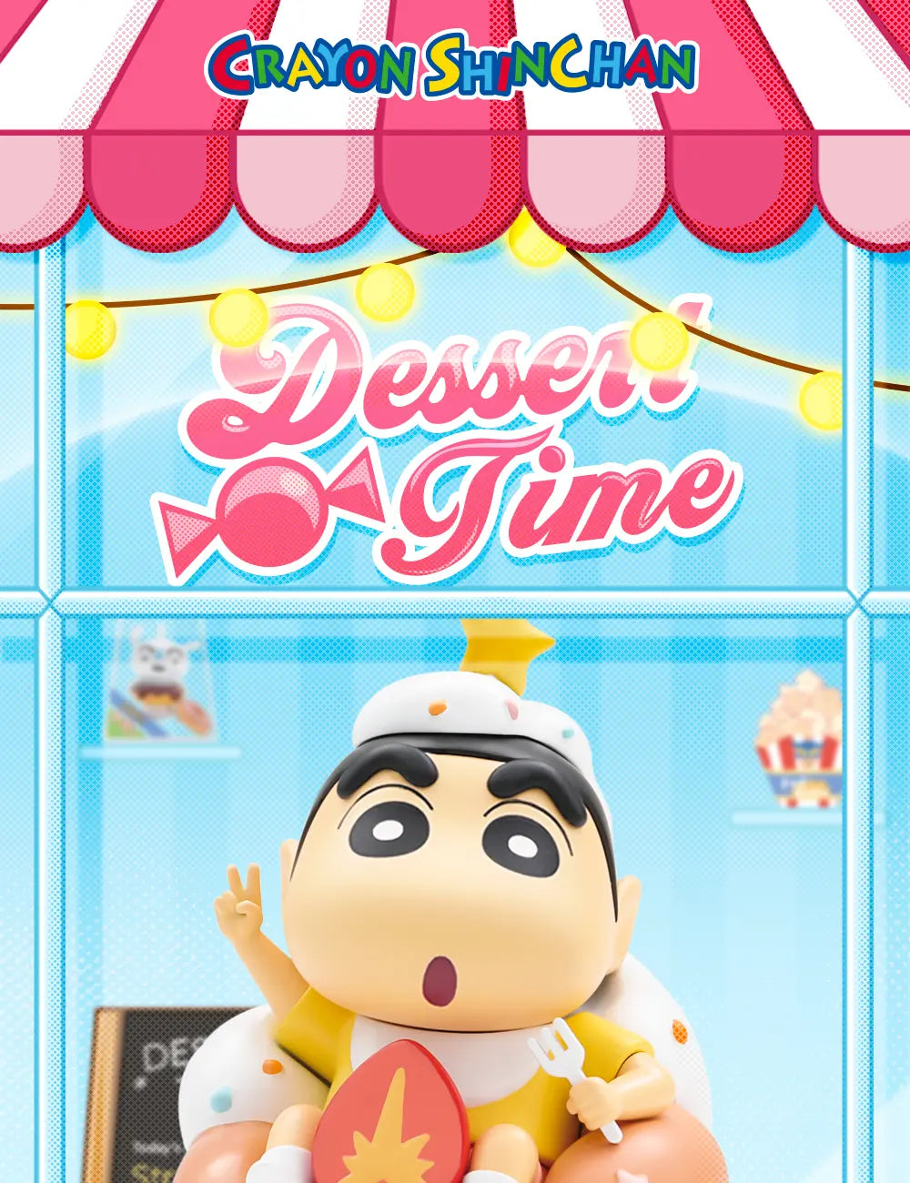 CRAYON SHIN-CHAN DESERT TIME - Mô hình Blind Box Hộp mù Shin Cậu Bé Bút Chì - 52TOYS