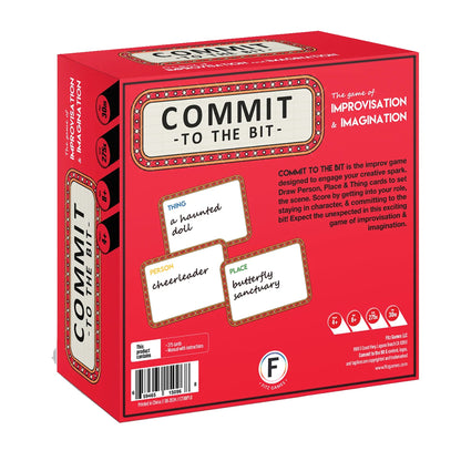 Commit to the Bit (G) - Board Game Tiệc Tùng Ứng Biến Hài Hước - Fitz Games