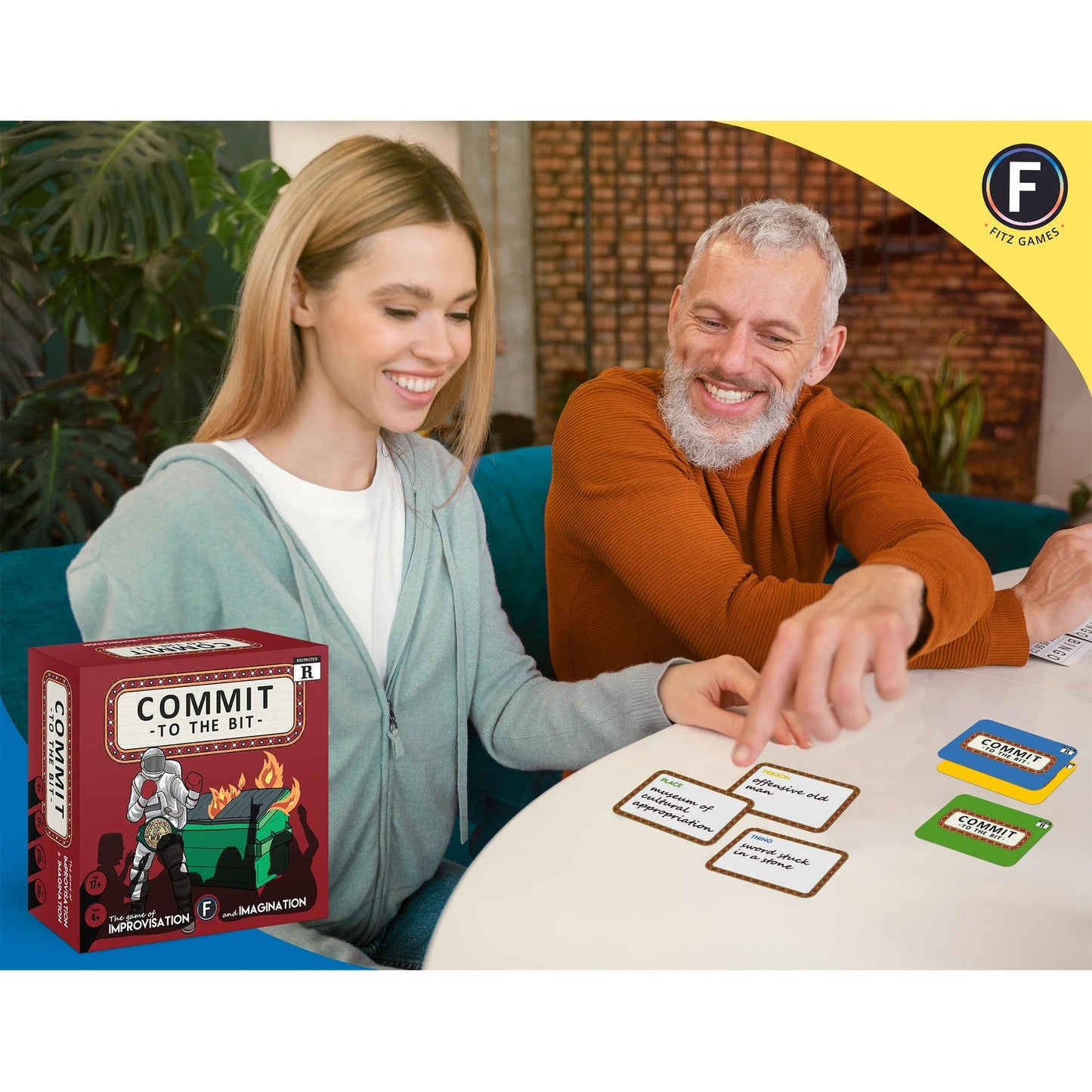 Commit to the Bit (R) - Board Game Tiệc Tùng Ứng Biến - Fitz Games