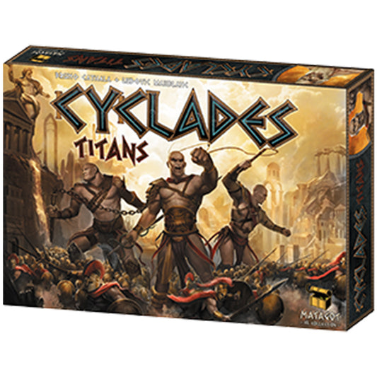 Cyclades Board Game: Titans Expansion - Bản mở rộng trò chơi chiến thuật - Matagot
