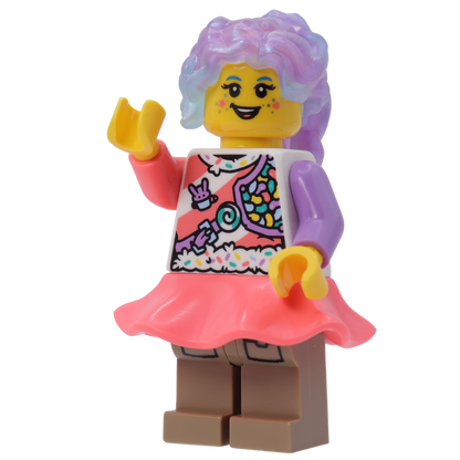 Minifigure Candyland Izzie Mô Hình Nhân Vật LEGO DREAMZzz - Hình ảnh sản phẩm