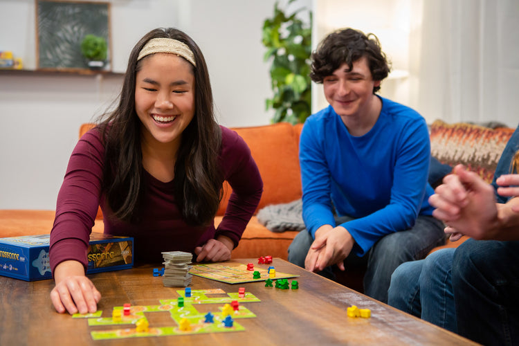 Ghostly Glow™ Polyhedral Pink/silver 7-Die Set - Bộ xúc xắc 7 viên đa diện - Chessex