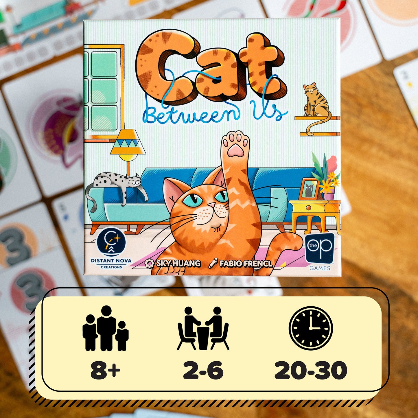 Cat Between Us - Board Game Thẻ Bài Chiến Thuật Dụ Mèo - The Op Games