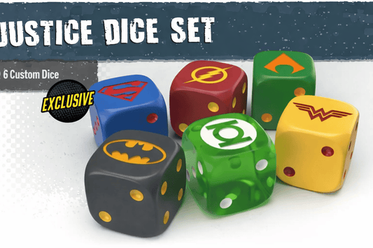 DCeased: A Zombicide Game Justice Dice Set (Kickstarter Pre-Order Special)