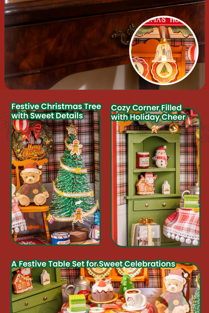 Rolife 3D Wooden Puzzle - Christmas Eve Party DP005 - Mô hình gỗ 3D Khung tranh Giáng sinh - Rolife DP005