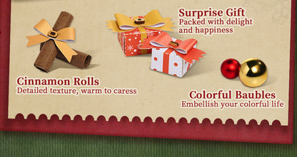 Rolife 3D Wooden Puzzle - Christmas Wreath TGL04 - Mô hình lắp ráp gỗ 3D trang trí Noel - Rolife