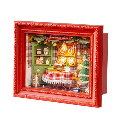 Rolife 3D Wooden Puzzle - Christmas Eve Party DP005 - Mô hình gỗ 3D Khung tranh Giáng sinh - Rolife DP005