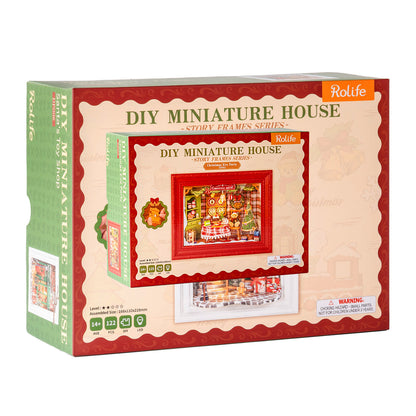 Rolife 3D Wooden Puzzle - Christmas Eve Party DP005 - Mô hình gỗ 3D Khung tranh Giáng sinh - Rolife DP005