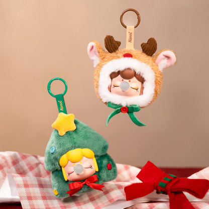 Nanci Christmas Gift Plush Pendant | Blind Box Set of 4 (80mm) - Mô hình móc khóa bông Giáng sinh - Rolife