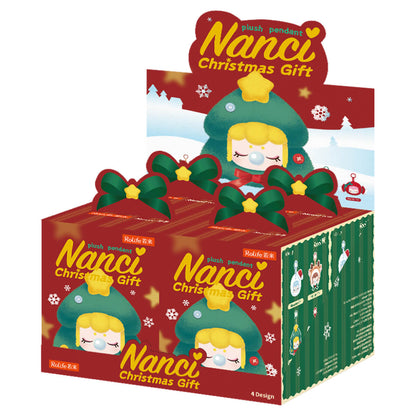 Nanci Christmas Gift Plush Pendant | Blind Box Set of 4 (80mm) - Mô hình móc khóa bông Giáng sinh - Rolife