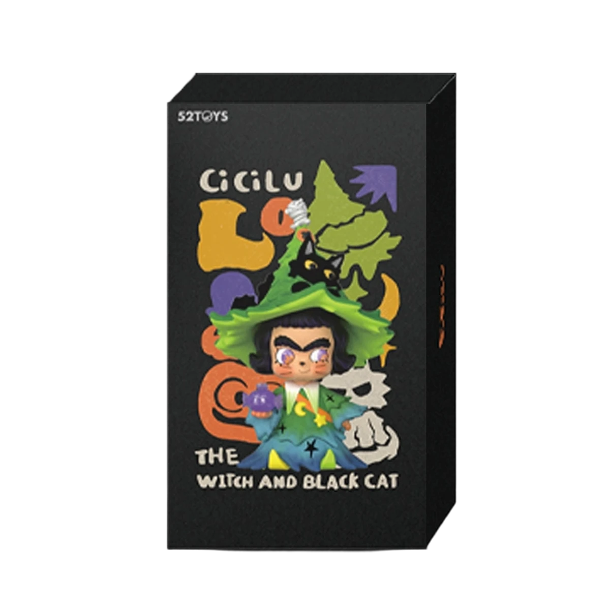 CICILU - THE WITCH AND BLACK CAT FIGURE - Mô hình nghệ thuật chính hãng - 52TOYS