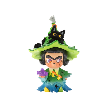 CICILU - THE WITCH AND BLACK CAT FIGURE - Mô hình nghệ thuật chính hãng - 52TOYS