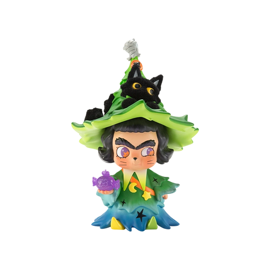 CICILU - THE WITCH AND BLACK CAT FIGURE - Mô hình nghệ thuật chính hãng - 52TOYS