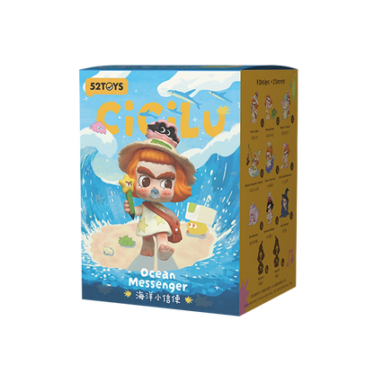 CICILU OCEAN MESSENGER - Mô hình Blind Box Plush Art Toy - 52TOYS
