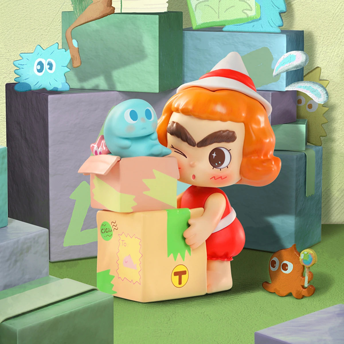 CICILU OCEAN MESSENGER - Mô hình Blind Box Plush Art Toy - 52TOYS