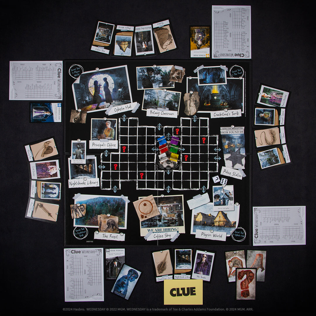 CLUE®: Wednesday - Trò chơi thám tử bí ẩn - The Op Games