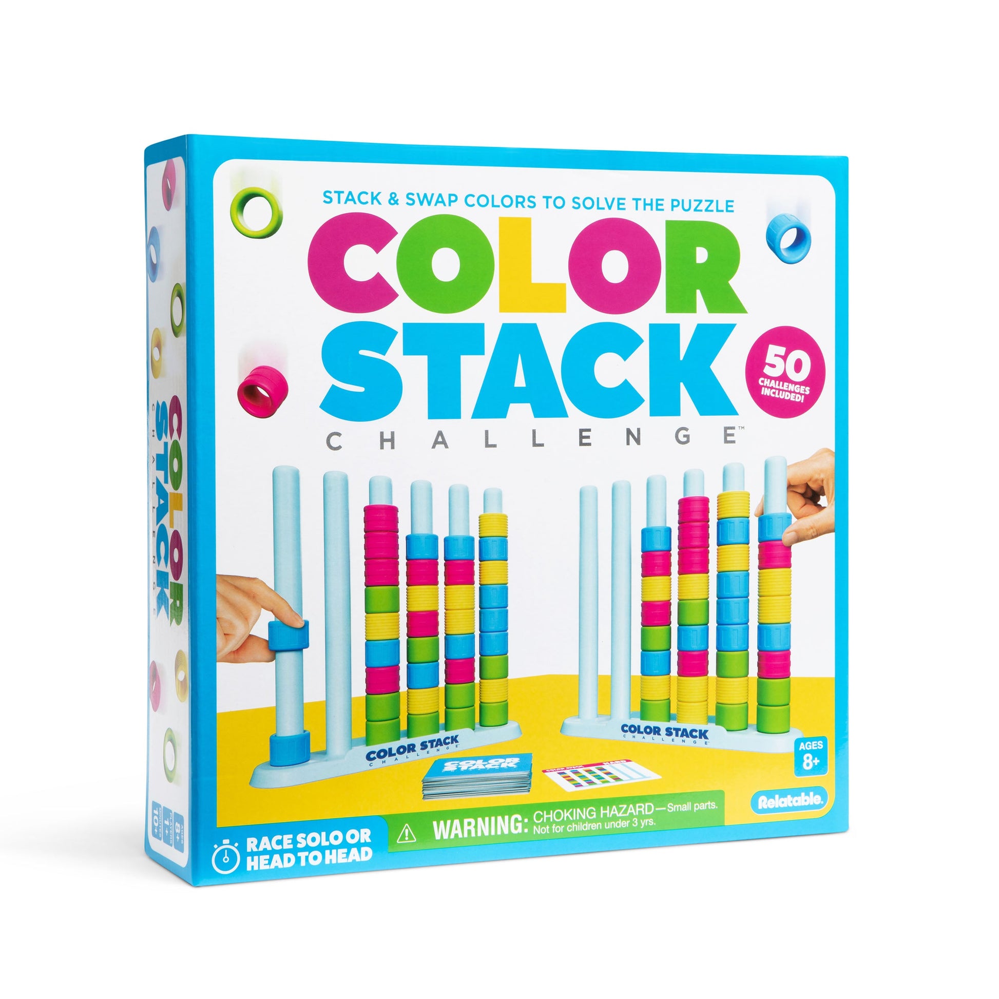 Color Stack Challenge – Trò chơi giải đố xếp vòng tốc độ – Relatable - Hình ảnh sản phẩm