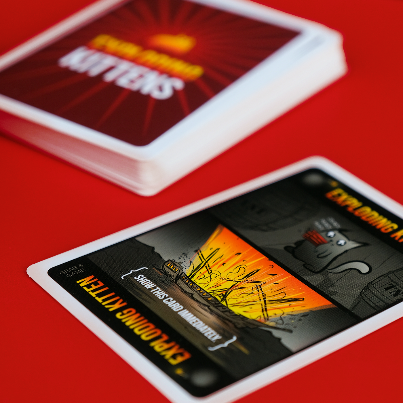 Exploding Kittens Original: Grab & Game Edition - Board Game Mèo Nổ Phiên Bản Bỏ Túi - Exploding Kittens