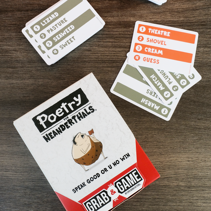 Poetry For Neanderthals: Grab & Game Edition - Trò chơi thẻ bài tiệc tùng - Exploding Kittens