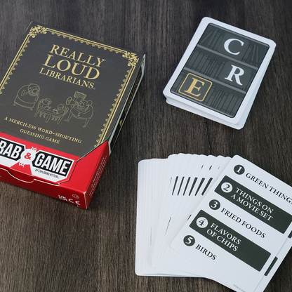 Really Loud Librarians: Grab & Game Edition - Trò chơi đố chữ du lịch - Exploding Kittens