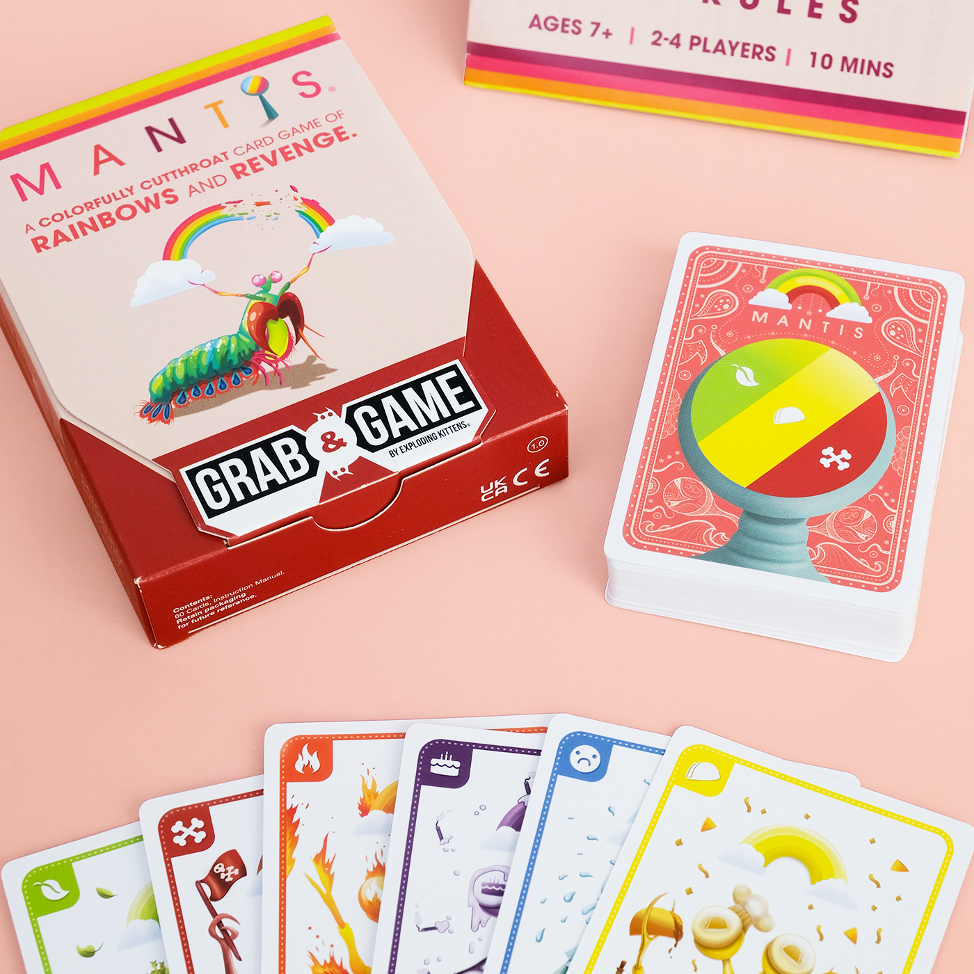 Mantis: Grab & Game Edition - Board Game Thẻ Bài Bỏ Túi - Exploding Kittens
