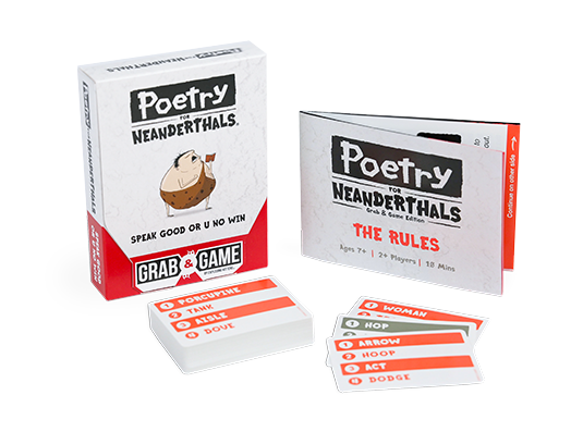 Poetry For Neanderthals: Grab & Game Edition - Trò chơi thẻ bài tiệc tùng - Exploding Kittens