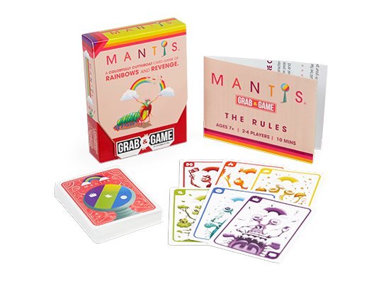 Mantis: Grab & Game Edition - Board Game Thẻ Bài Bỏ Túi - Exploding Kittens
