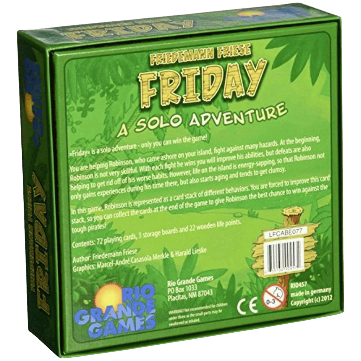 Friday - Board Game Thẻ Bài Phiêu Lưu Solo - Rio Grande Games - Góc nhìn khác 3