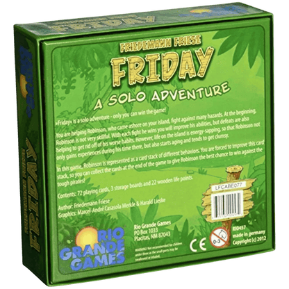 Friday - Board Game Thẻ Bài Phiêu Lưu Solo - Rio Grande Games - Góc nhìn khác 3
