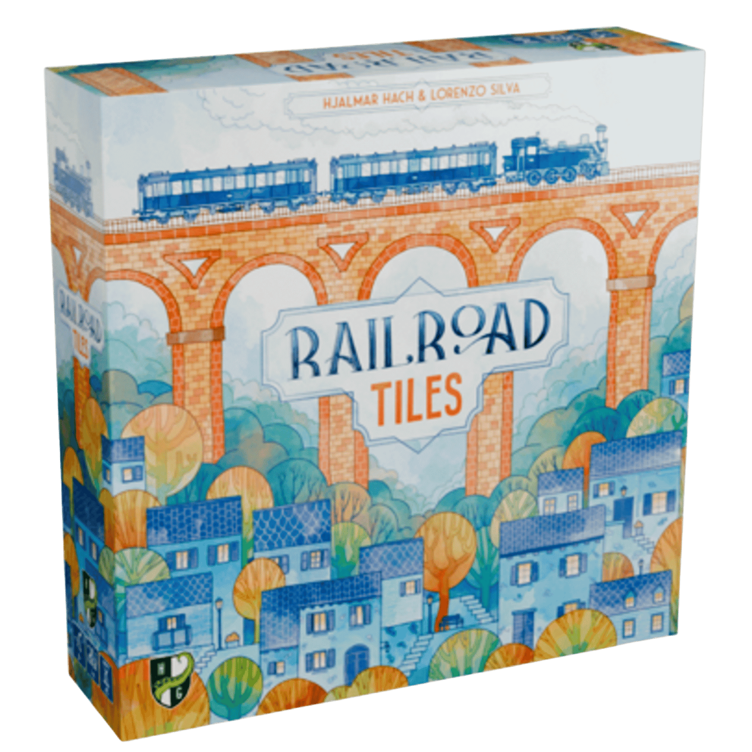 Railroad Tiles - Board Game Đặt Gạch Chiến Thuật - Horrible Guild - Hình ảnh sản phẩm
