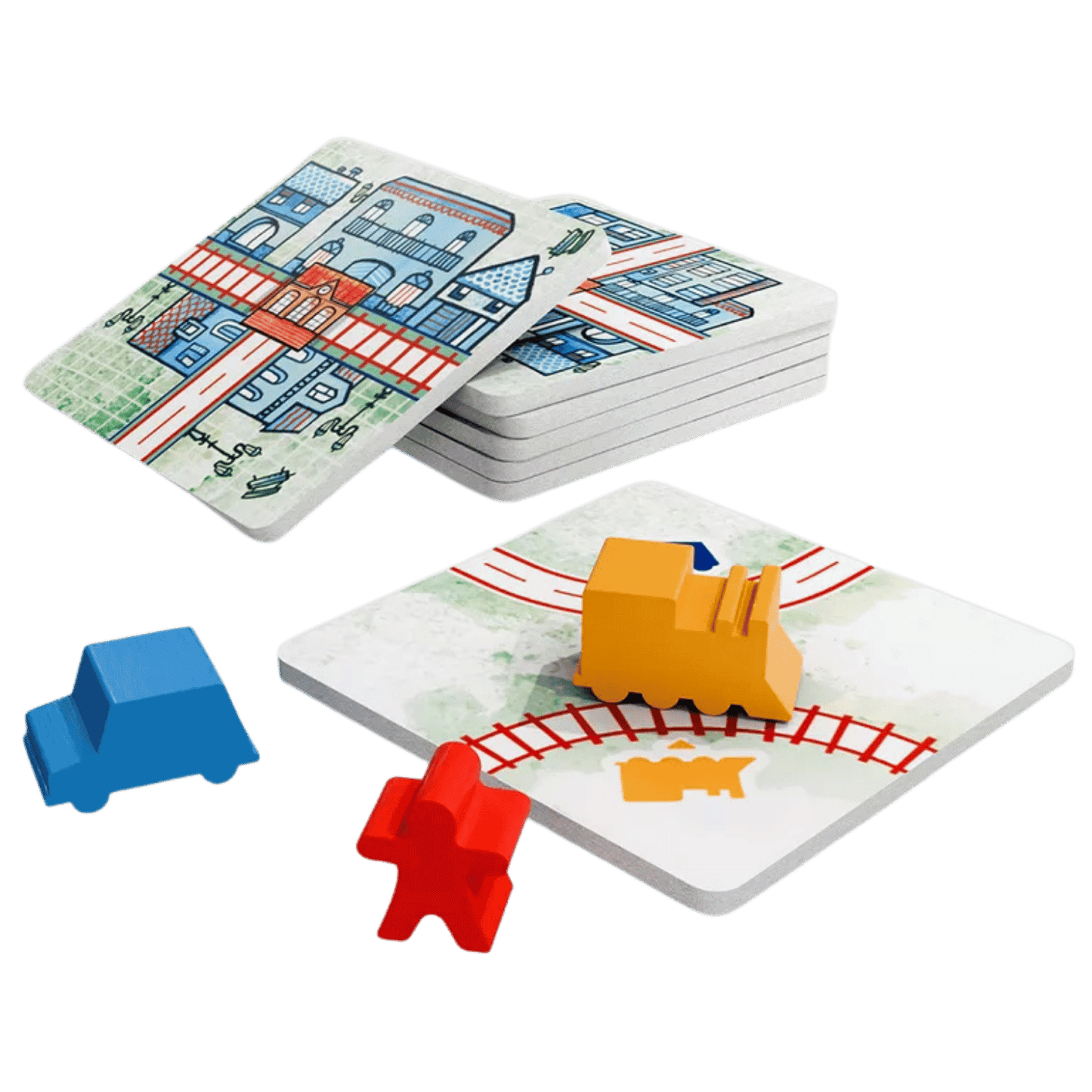Railroad Tiles - Board Game Đặt Gạch Chiến Thuật - Horrible Guild - Hình ảnh bổ sung 4