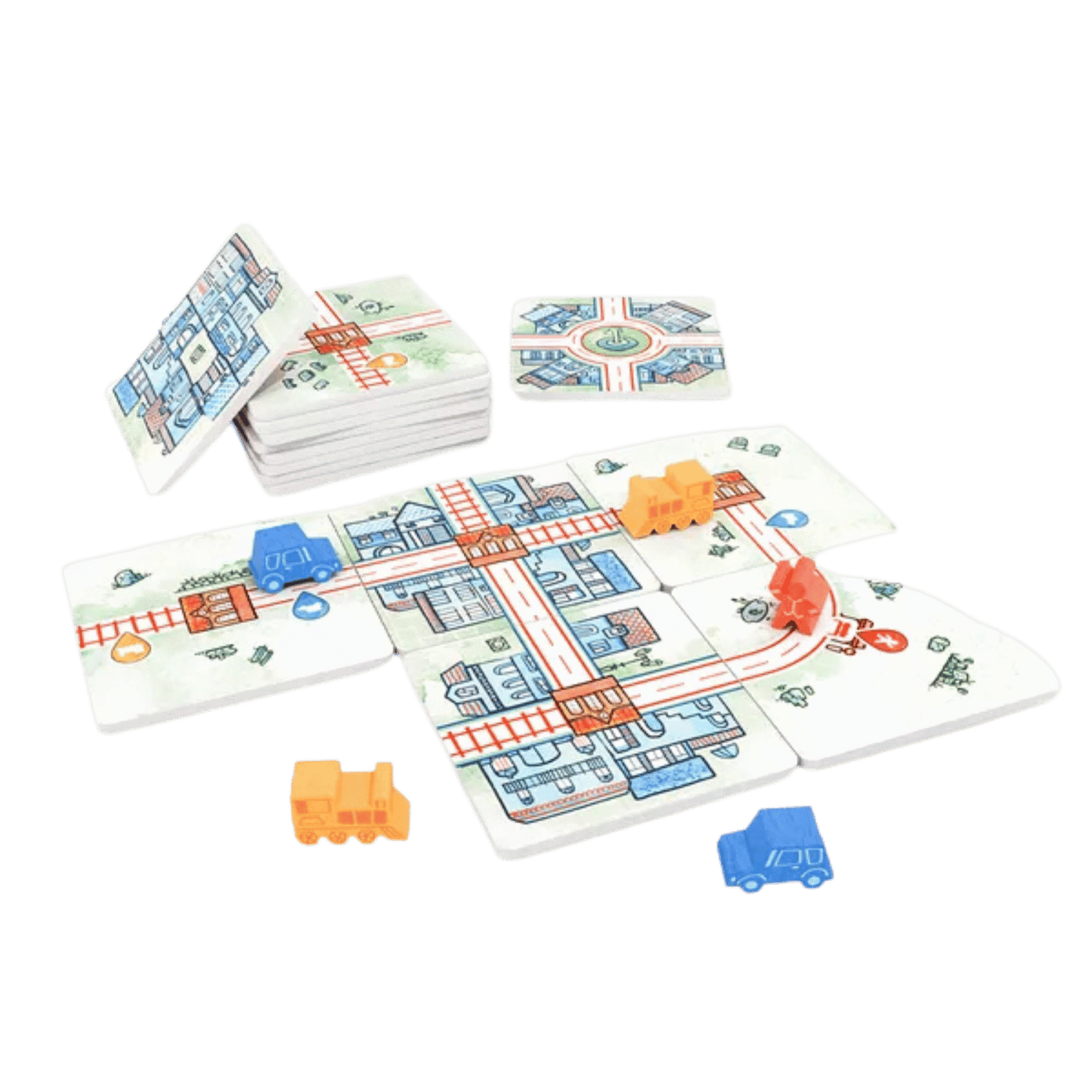 Railroad Tiles - Board Game Đặt Gạch Chiến Thuật - Horrible Guild - Hình ảnh bổ sung 5