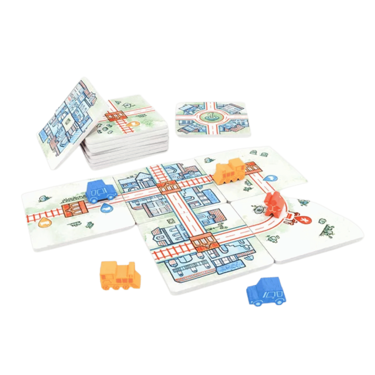 Railroad Tiles - Board Game Đặt Gạch Chiến Thuật - Horrible Guild - Hình ảnh bổ sung 5