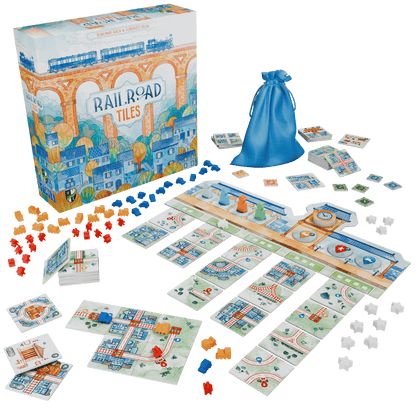 Railroad Tiles - Board Game Đặt Gạch Chiến Thuật - Horrible Guild - Hình ảnh bổ sung 6