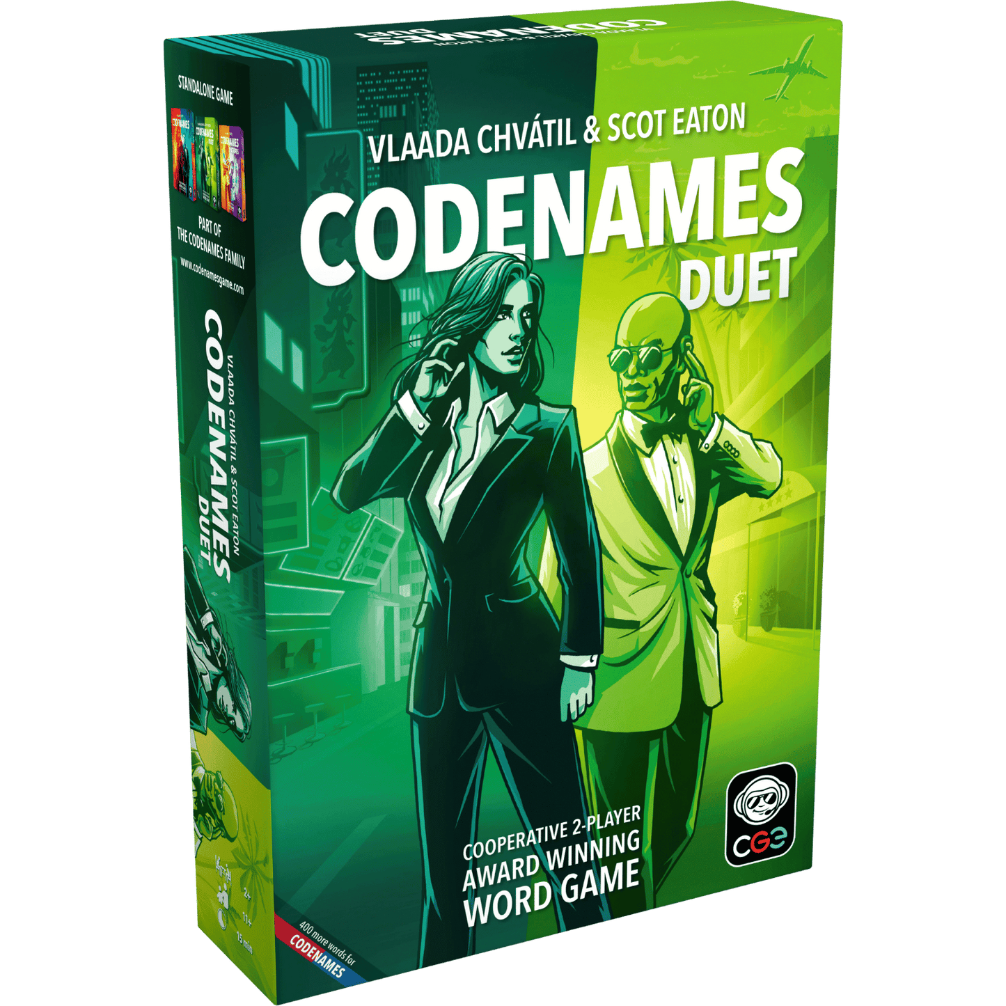 Codenames: Duet (2nd Edition) - Board Game Hợp Tác 2 Người - Czech Games Edition - Hình ảnh sản phẩm
