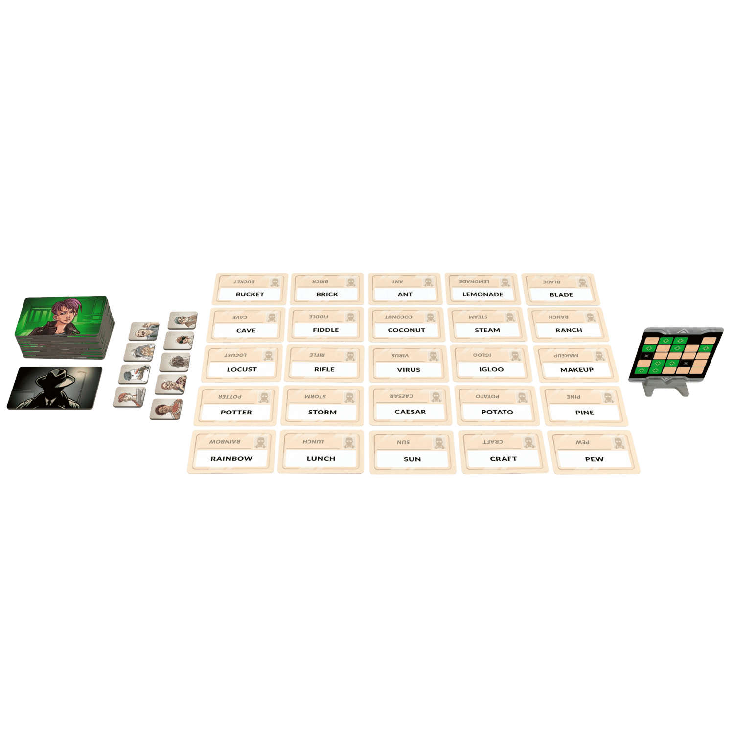 Codenames: Duet (2nd Edition) - Board Game Hợp Tác 2 Người - Czech Games Edition - Góc nhìn khác 3