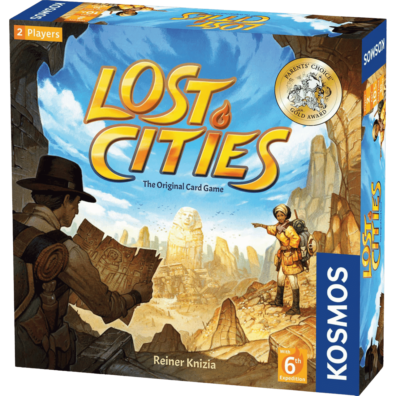Lost Cities: The Card Game w/ 6th Expedition - Board Game Thẻ Bài Chiến Thuật - Thames & Kosmos - Hình ảnh sản phẩm