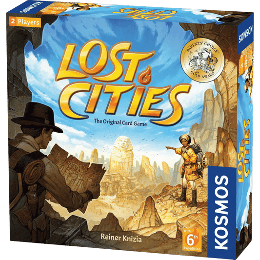 Lost Cities: The Card Game w/ 6th Expedition - Board Game Thẻ Bài Chiến Thuật - Thames & Kosmos - Hình ảnh sản phẩm
