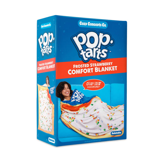 Pop-Tarts™ Throw Blanket – Chăn Đắp Hình Bánh Dâu Tây Khổng Lồ - Relatable - Hình ảnh sản phẩm