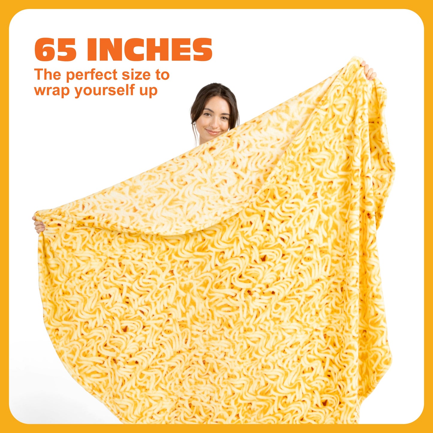 Ramen Comfort Blanket - Chăn Mền Hình Tô Mì Ramen Độc Đáo - Cozy Concepts Co. - Hình ảnh bổ sung 4
