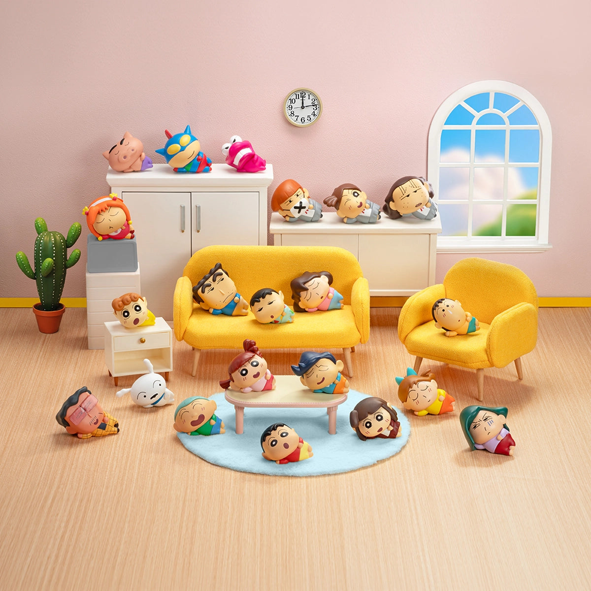 CRAYON SHIN-CHAN MINIME SERIES-LAZY CHILL - Mô hình Blind Box Mini - 52TOYS