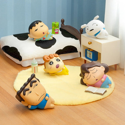 CRAYON SHIN-CHAN MINIME SERIES-LAZY CHILL - Mô hình Blind Box Mini - 52TOYS