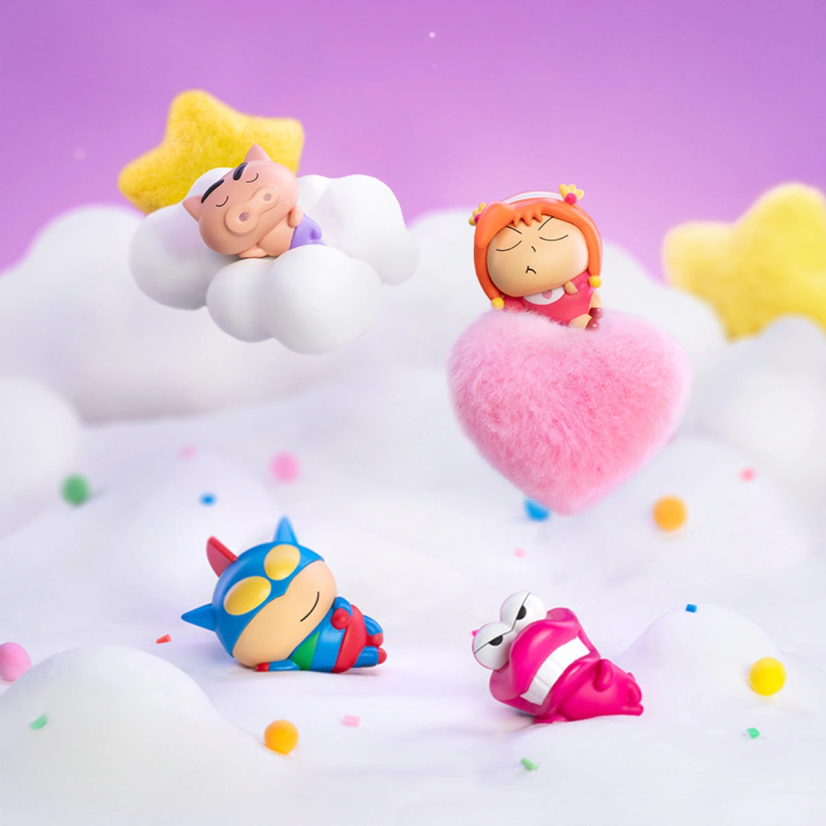 CRAYON SHIN-CHAN MINIME SERIES-LAZY CHILL - Mô hình Blind Box Mini - 52TOYS